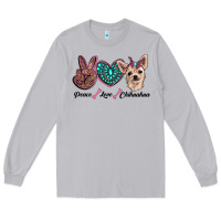Moon Dust peace love chihuahua Long Sleeve Tee - RanaPortraitStore