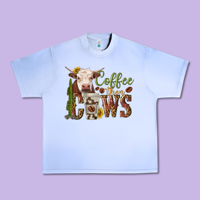 Urban Heavy Tee coffee then cows