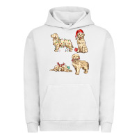 Pigment Lunar Rock christmas dogs Urban Hoodie - MaliasSmallBusiness