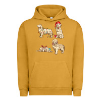 Pigment Peanut Butter christmas dogs Urban Hoodie - MaliasSmallBusiness