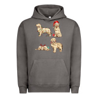 Pigment Tornado christmas dogs Urban Hoodie - MaliasSmallBusiness