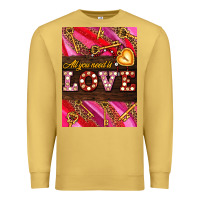 All You Need Is Love Premium Sweatshirt | Teevron