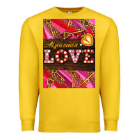 Lemon all you need is love Premium Sweatshirt - AdoDesignShop