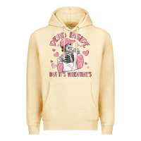 Pina Colada dead inside but it's valentine's Premium Hoodie - MaliasSmallBusiness