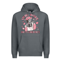 Rock dead inside but it's valentine's Premium Hoodie - MaliasSmallBusiness