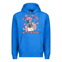 True Royal dead inside but it's valentine's Premium Hoodie - MaliasSmallBusiness