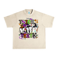 Sandshell trick or teeth Urban Heavy Tee - BarkalooDesign