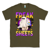Army Green Freak In The Sheets Classic Tee - texasbilliewilder