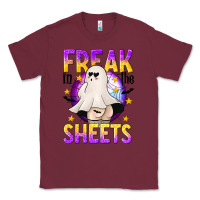 Burgundy Freak In The Sheets Classic Tee - texasbilliewilder