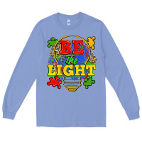 Colony Blue be the light Long Sleeve Tee - Zillion Design Studio