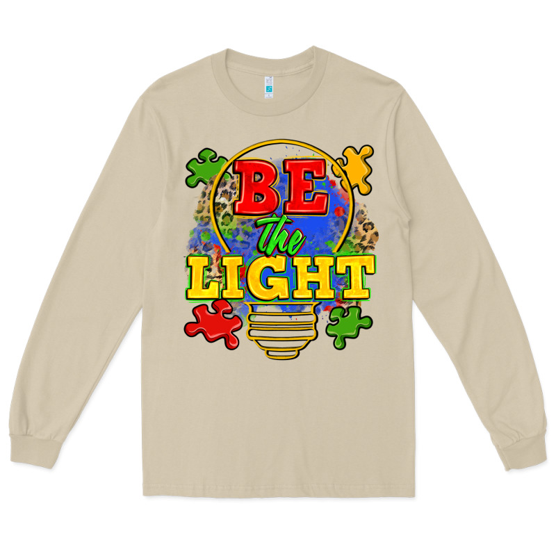 Be The Light Long Sleeve Tee by Zillion Design Studio | Teevron