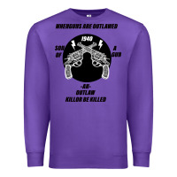 Purple Guns - When guns are outlawed I'll be outlaw Premium Sweatshirt - Bettercallsaul