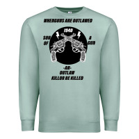 Seafoam Guns - When guns are outlawed I'll be outlaw Premium Sweatshirt - Bettercallsaul