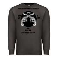Smoke Guns - When guns are outlawed I'll be outlaw Premium Sweatshirt - Bettercallsaul
