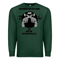 Sports Green Guns - When guns are outlawed I'll be outlaw Premium Sweatshirt - Bettercallsaul