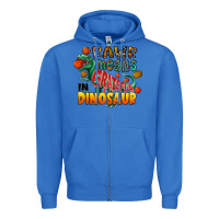 True Royal rawr means grateful in dinosaur Zipper Hoodie - CowhideDigitalArt
