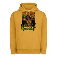 Pigment Peanut Butter black history afro woman Urban Hoodie - NancyCooperArtShop