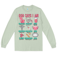 Matcha god says i am Long Sleeve Tee - texasbilliewilder