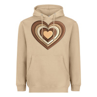 Mushroom melanin heart Heavyweight Hoodie - AdoDesignShop