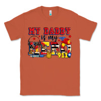 Copper my daddy is my hero dispatcher Classic Tee - Zillion Design Studio