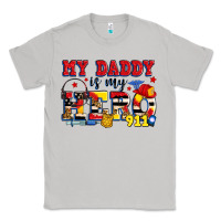 Moon Dust my daddy is my hero dispatcher Classic Tee - Zillion Design Studio