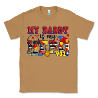 Toasted Coconut my daddy is my hero dispatcher Classic Tee - Zillion Design Studio
