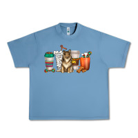 Pebble Blue collie dog coffee cups Urban Heavy Tee - texasbilliewilder