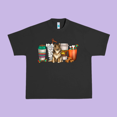 Urban Heavy Tee collie dog coffee cups