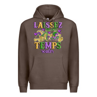 Coffee laissez les bon temps rouler Premium Hoodie - MaliasSmallBusiness