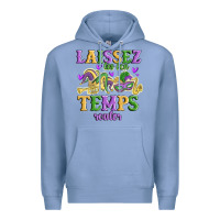 Colony Blue laissez les bon temps rouler Premium Hoodie - MaliasSmallBusiness