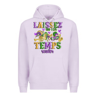 Lilac laissez les bon temps rouler Premium Hoodie - MaliasSmallBusiness