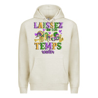Oatmeal Heather laissez les bon temps rouler Premium Hoodie - MaliasSmallBusiness