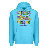 Ocean Blue laissez les bon temps rouler Premium Hoodie - MaliasSmallBusiness