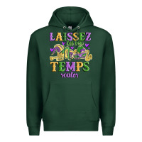 Sports Green laissez les bon temps rouler Premium Hoodie - MaliasSmallBusiness