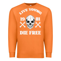 Carrot Live Young Die Free Premium Sweatshirt - Bettercallsaul