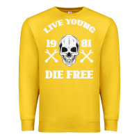 Lemon Live Young Die Free Premium Sweatshirt - Bettercallsaul