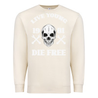 Sandshell Live Young Die Free Premium Sweatshirt - Bettercallsaul