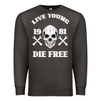 Smoke Live Young Die Free Premium Sweatshirt - Bettercallsaul