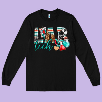 Lab Tech Long Sleeve Tee Designed By Texasbilliewilder