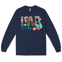 Navy lab tech Long Sleeve Tee - texasbilliewilder
