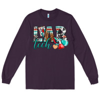 Plum lab tech Long Sleeve Tee - texasbilliewilder