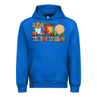 Cobalt 'tis the season Urban Hoodie - MaliasSmallBusiness