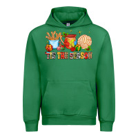 Emerald 'tis the season Urban Hoodie - MaliasSmallBusiness