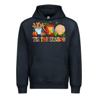 Navy 'tis the season Urban Hoodie - MaliasSmallBusiness