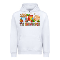 White 'tis the season Urban Hoodie - MaliasSmallBusiness