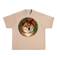 Burro Shiba Inu Christmas Urban Heavy Tee - RanaPortraitStore