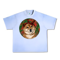 Grape Ice Shiba Inu Christmas Urban Heavy Tee - RanaPortraitStore