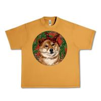 Peanut Butter Shiba Inu Christmas Urban Heavy Tee - RanaPortraitStore