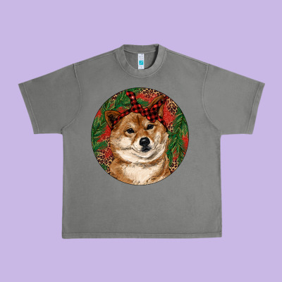 Urban Heavy Tee Shiba Inu Christmas