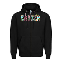 Black Easter Day Zipper Hoodie - Neo Western